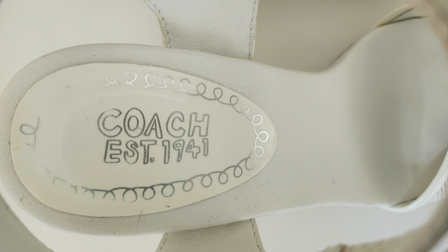Coach Wedge Sandals - Size 5 1/2 - photo 3