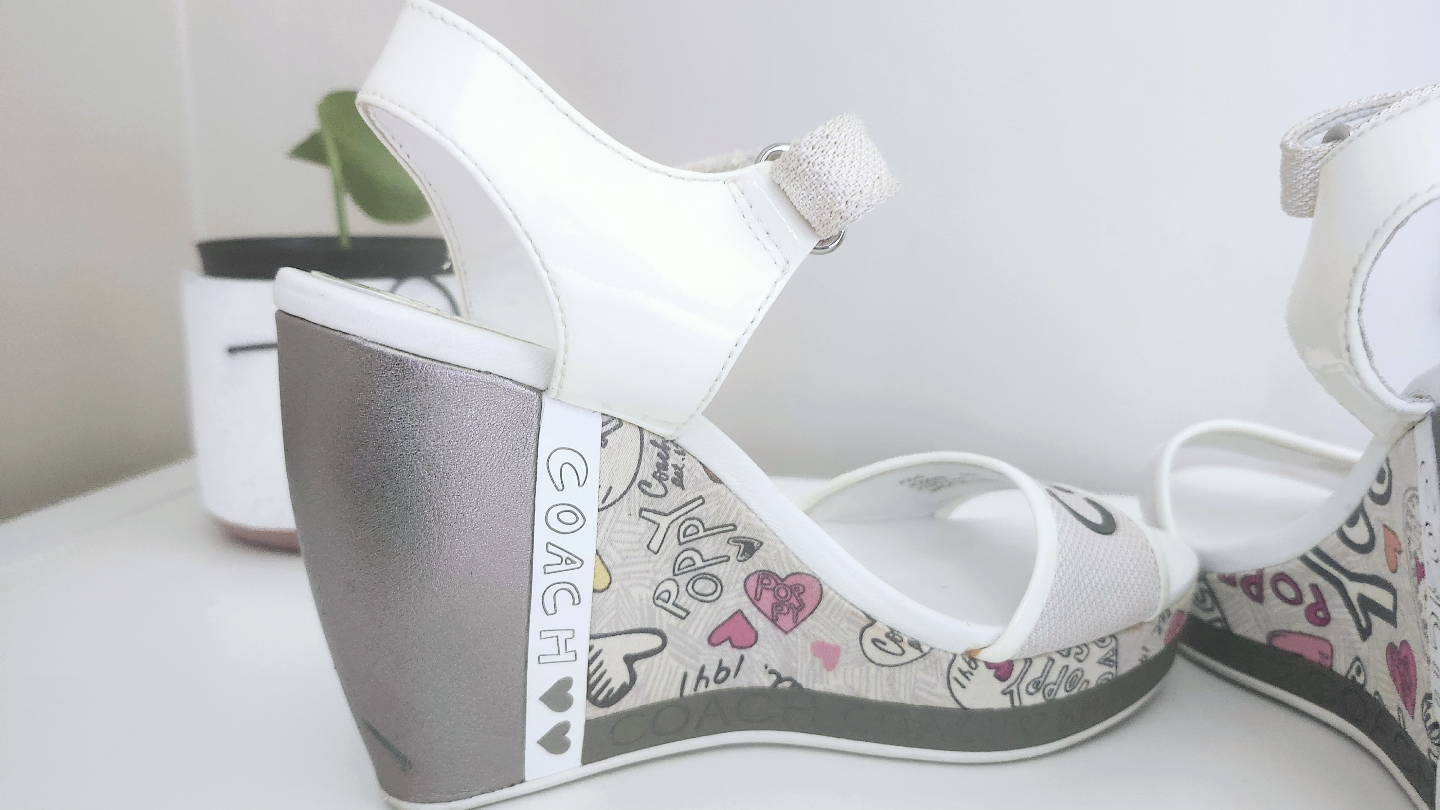 Coach Wedge Sandals - Size 5 1/2 - photo 5