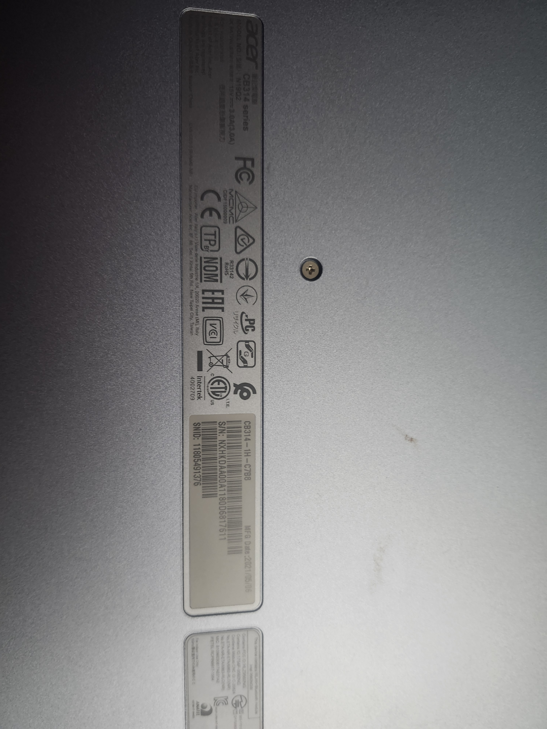 Acer Chromebook 314 - Used - photo 2