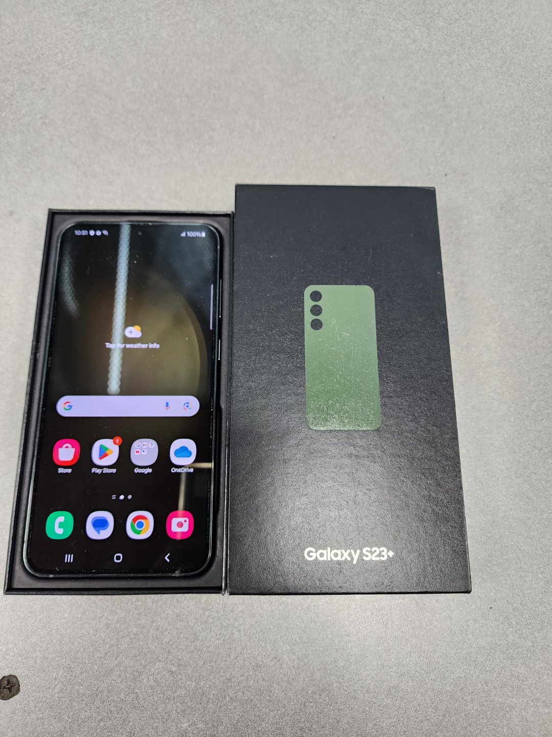 Samsung Galaxy S23+ 256gb - Green - like new /used - photo 2