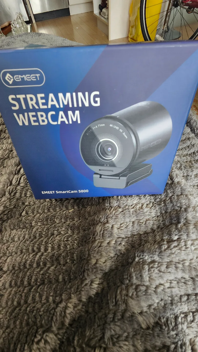 EMEET S800 streaming Webcam 4k thumbnail