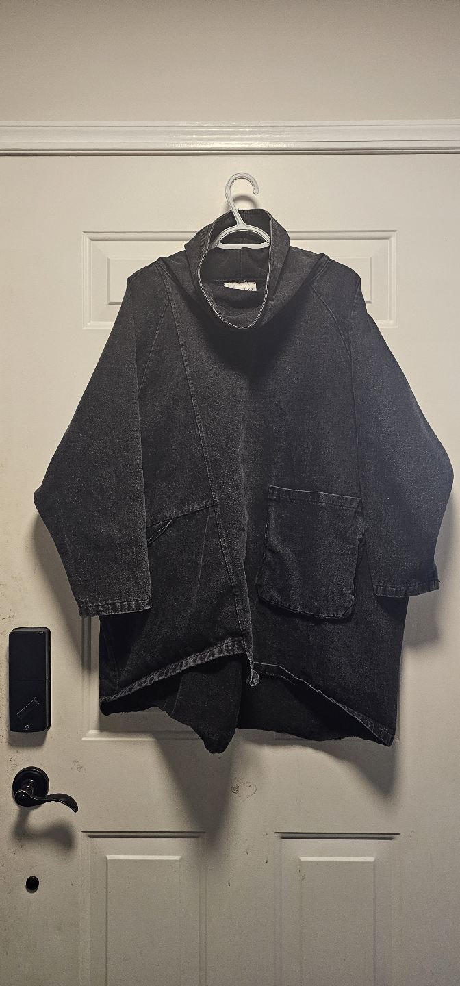 Kate Hewko Black Denim Top - photo 5