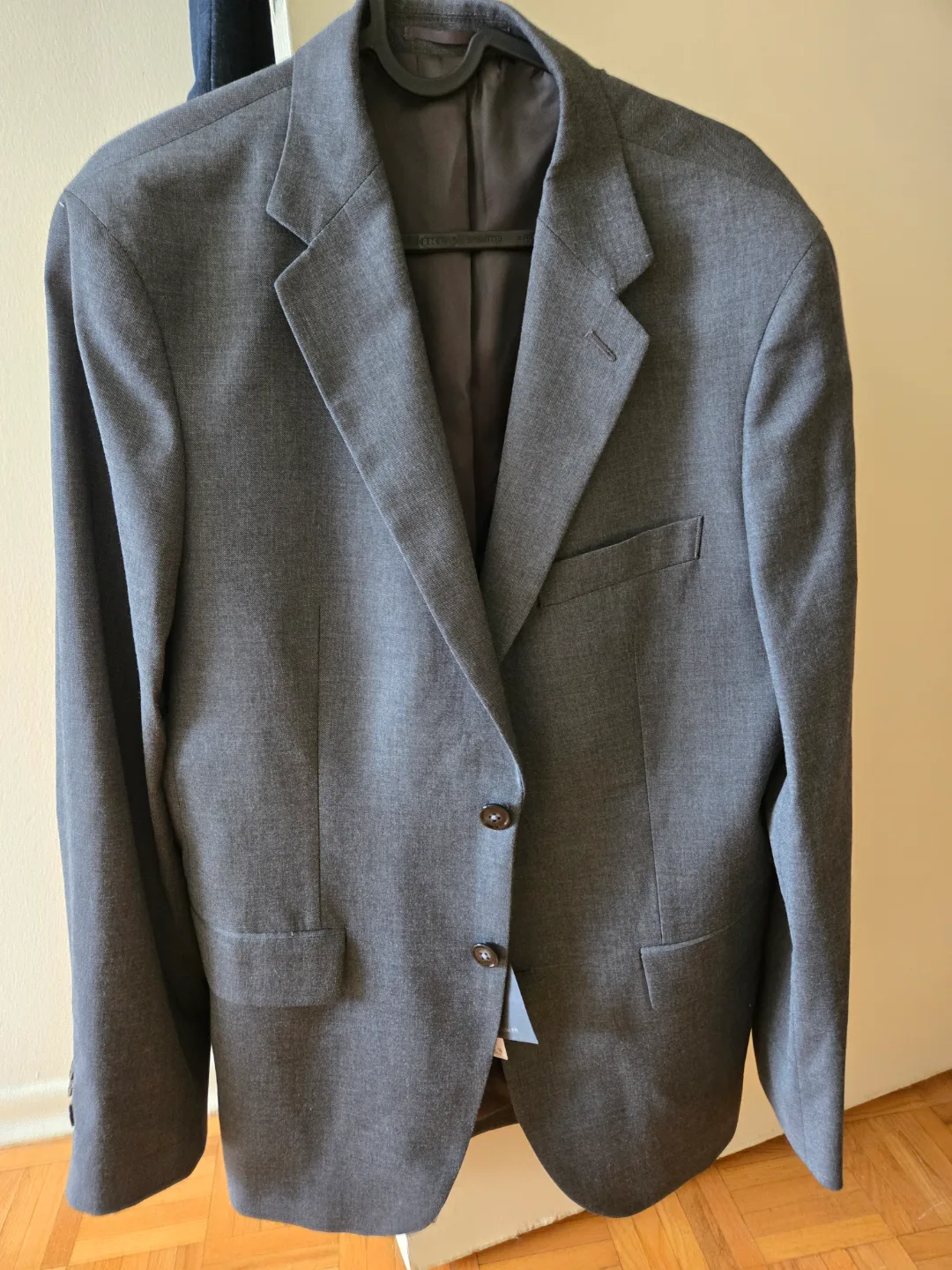 Mango Gray Blazer Jacket thumbnail