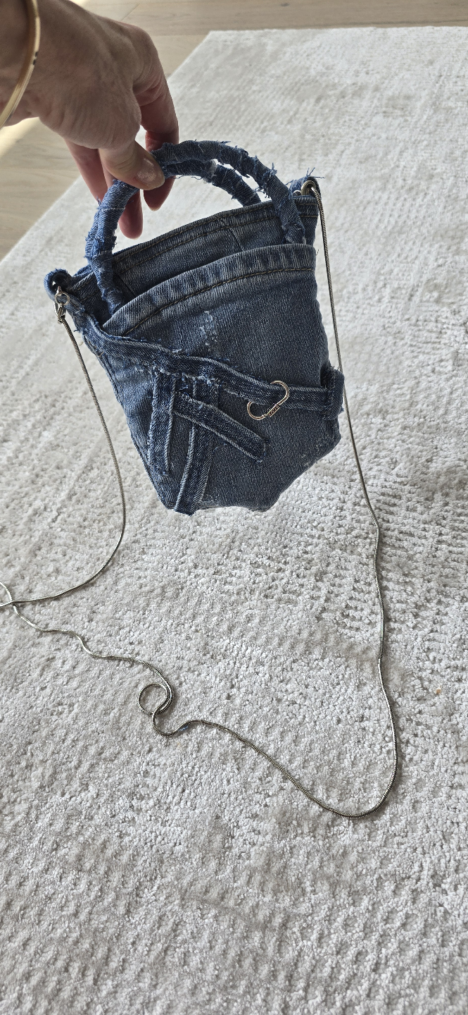 denim mini bag - photo 3