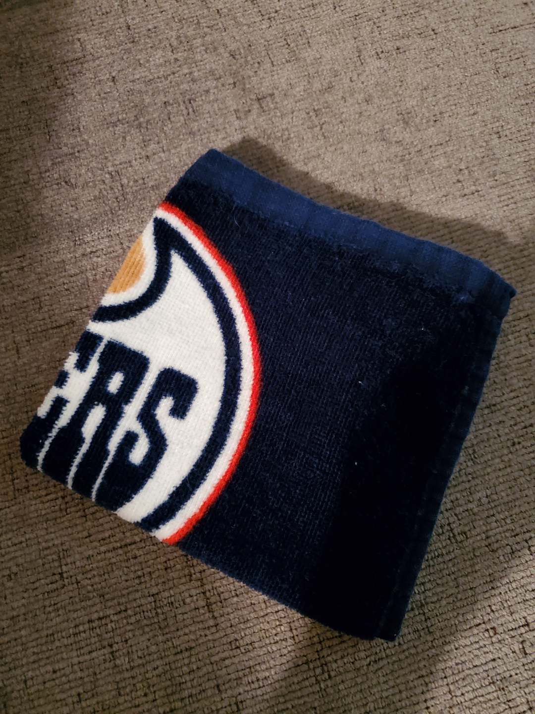 Oilers Face Cloth