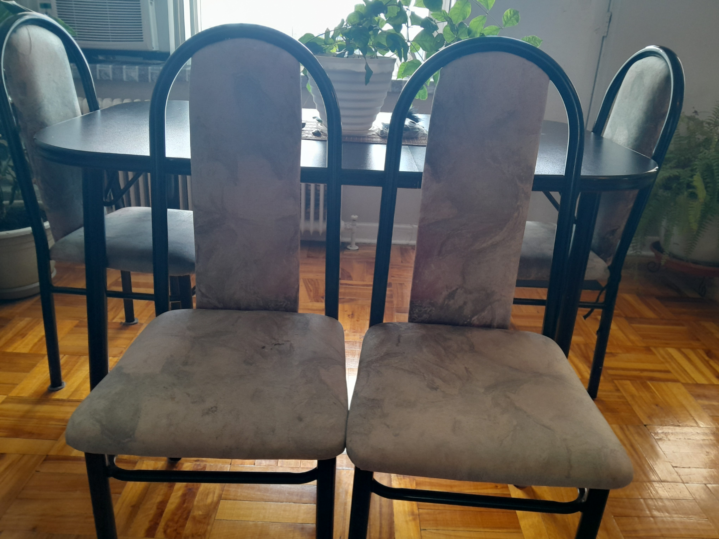 Dining table set - 4 chairs - photo 3