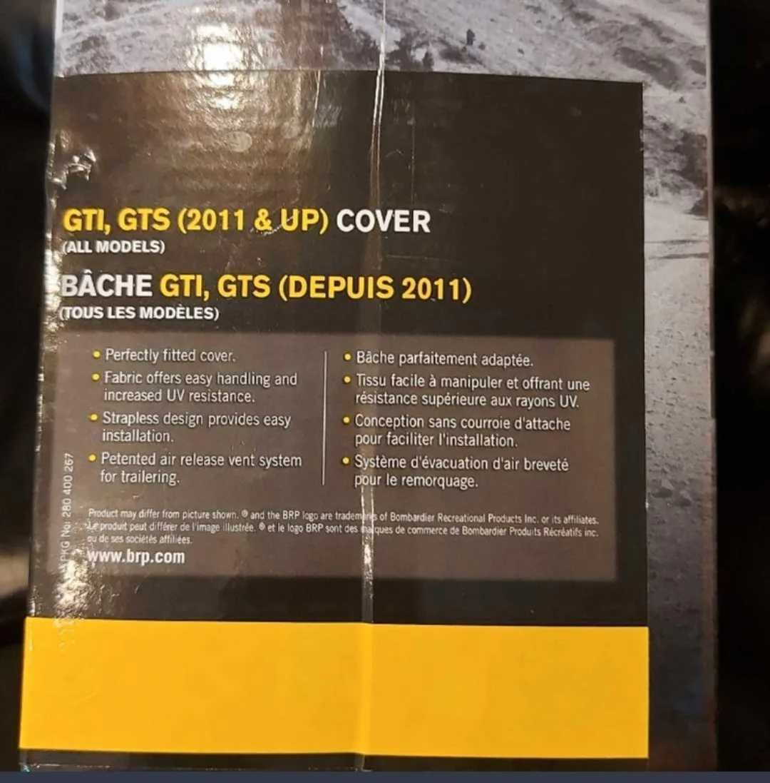 Sea-Doo GTI, GTI SE & GTI Limited PWC Cover - 295100722 image indicator(2)