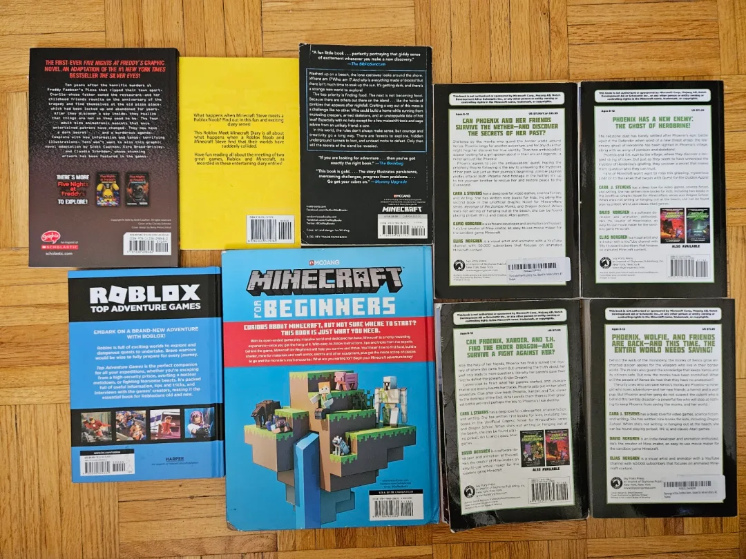 Minecraft & Roblox Books image indicator(2)