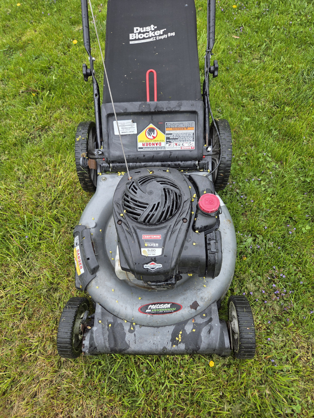 Gas Powered Push Lawn Mower - photo 2