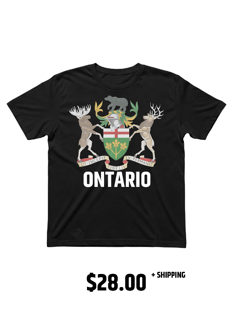 Ontario Coat of Arms T-Shirt
