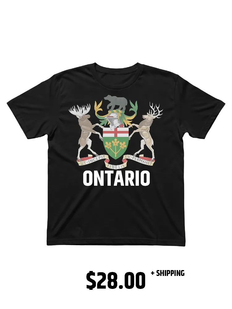 Ontario Coat of Arms T-Shirt thumbnail