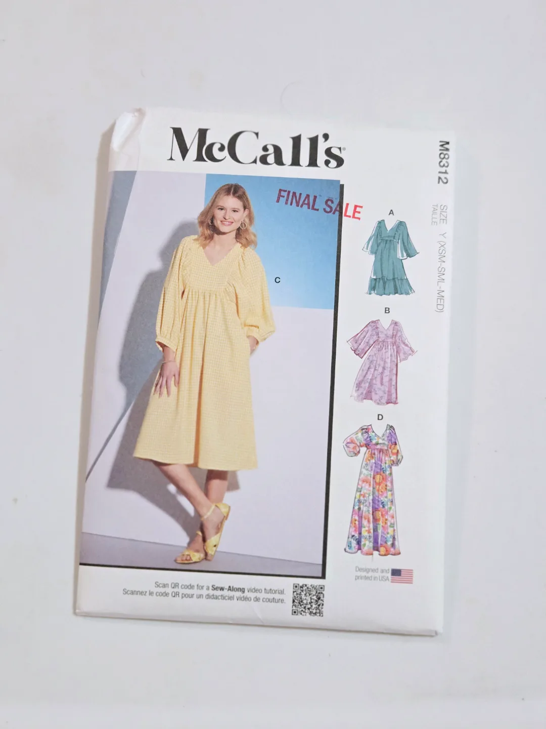 3 NEW Unopened Sewing Dress Patterns By McCalls 💞 image indicator(2)