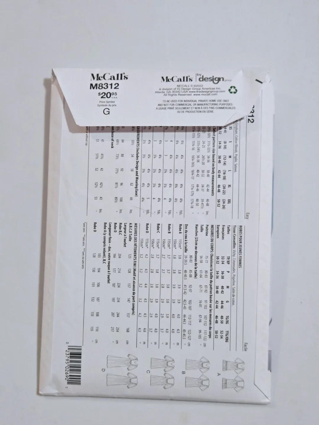 3 NEW Unopened Sewing Dress Patterns By McCalls 💞 image indicator(5)