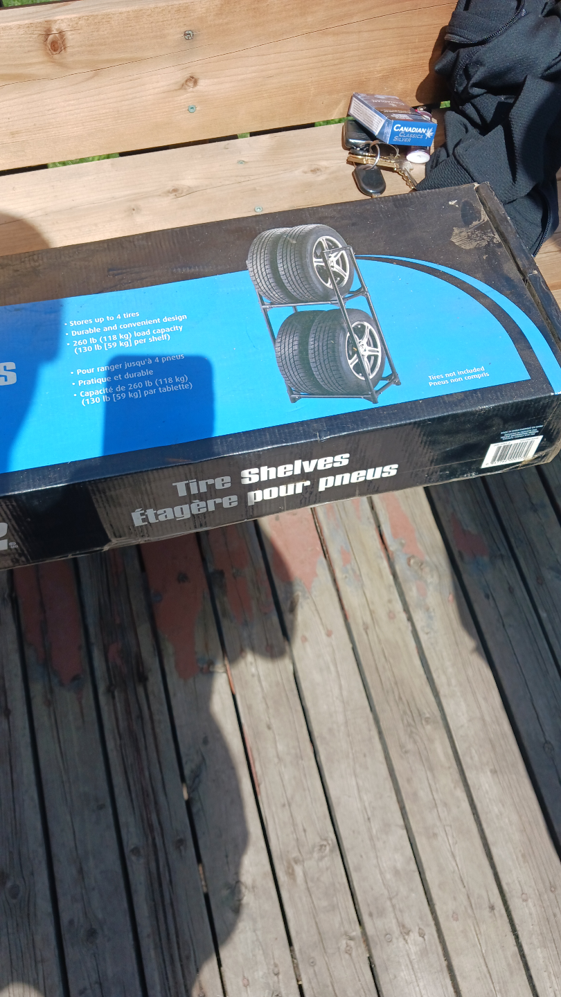 CERTIFIED Tire Shelves - New in Box - photo 2