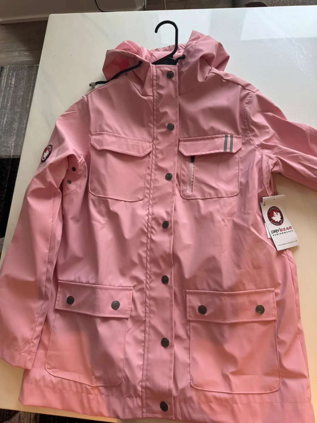 DryGear Performance Pink Rain Jacket - Size Medium image indicator(3)