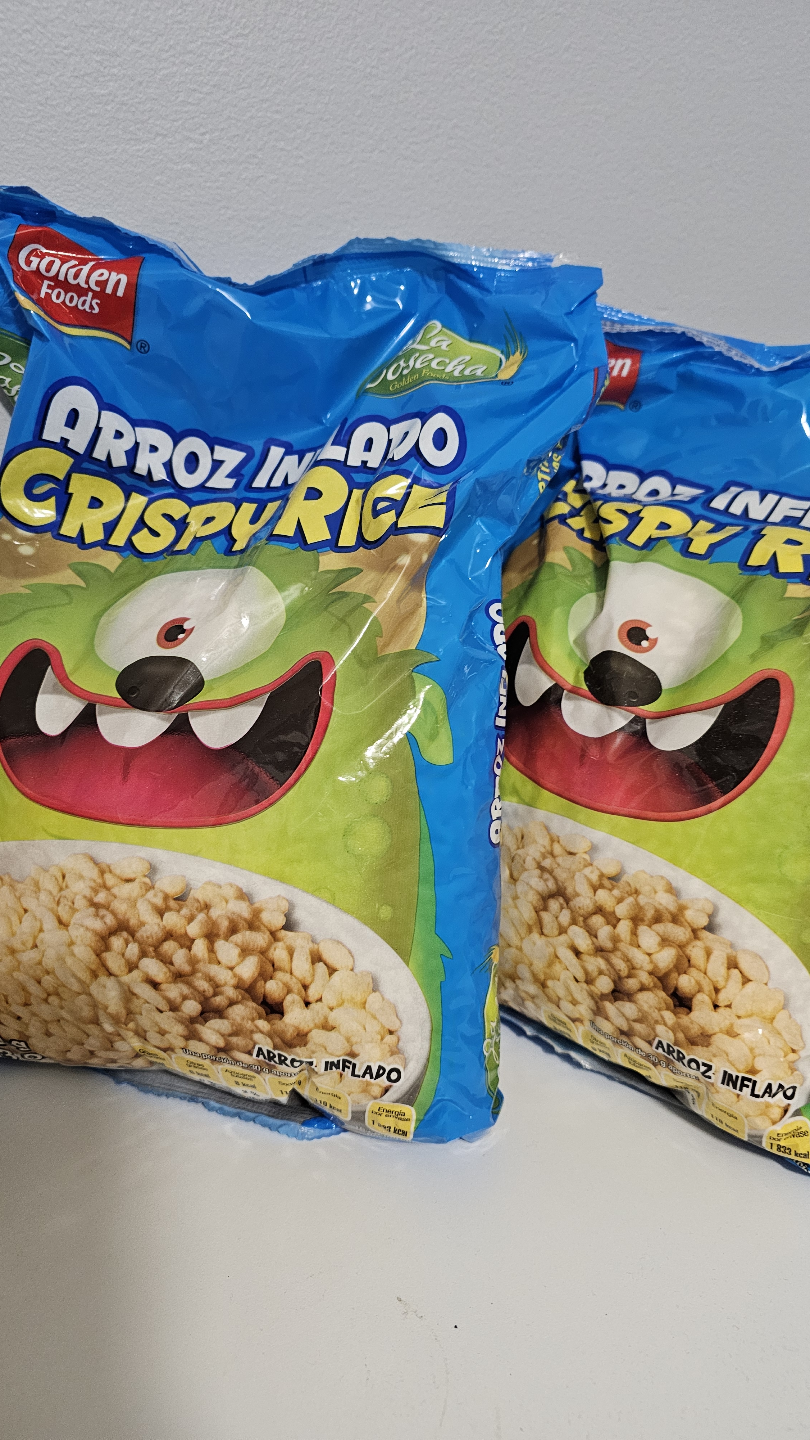 2 Bags Crispy Rice Cereal #freecycle