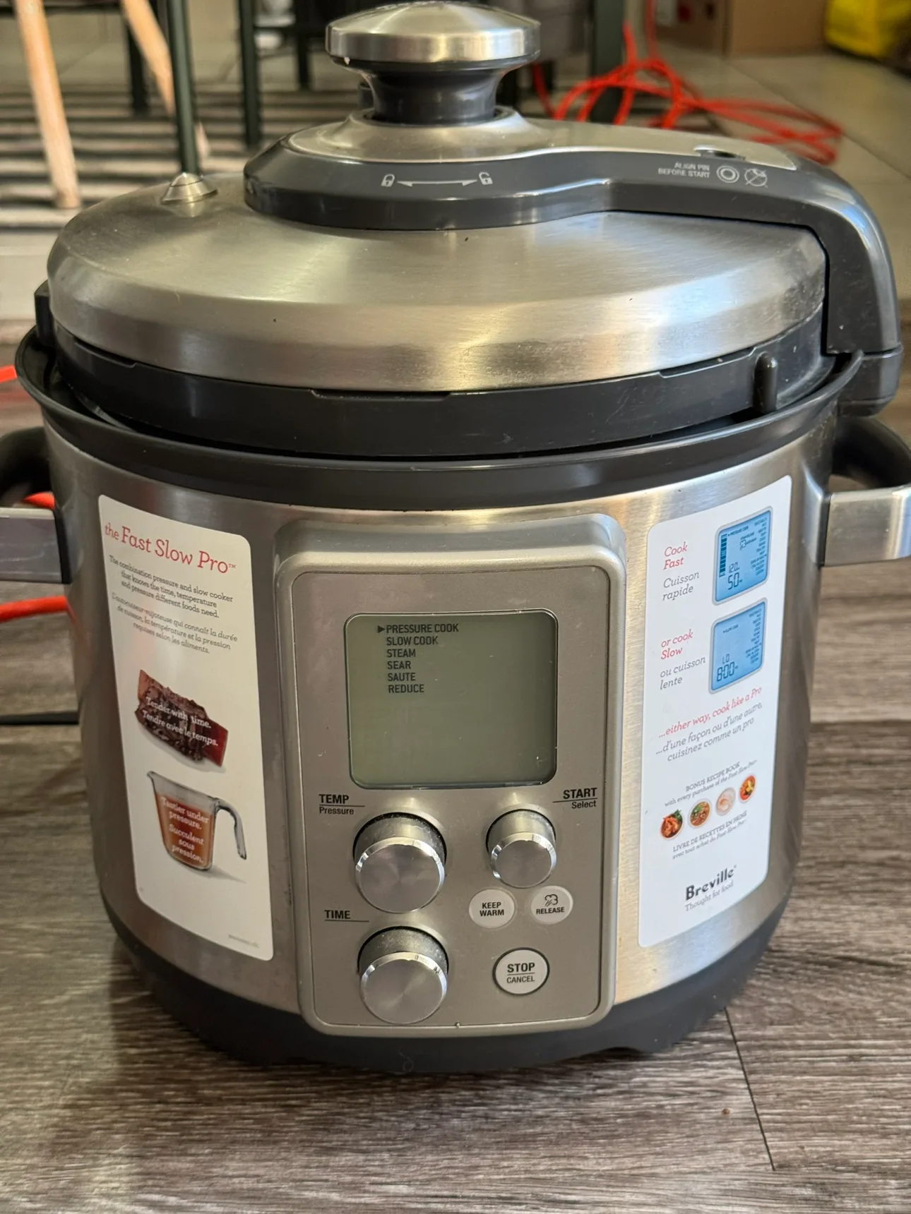 Moving: Breville Fast Slow Pro Multi-Cooker thumbnail