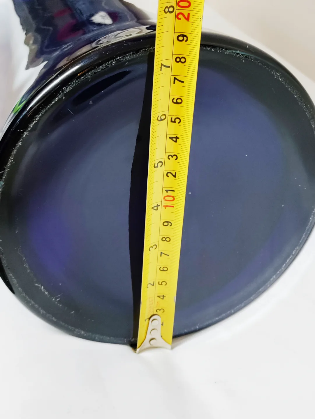 Large Cobalt Blue Glass Vase image indicator(3)