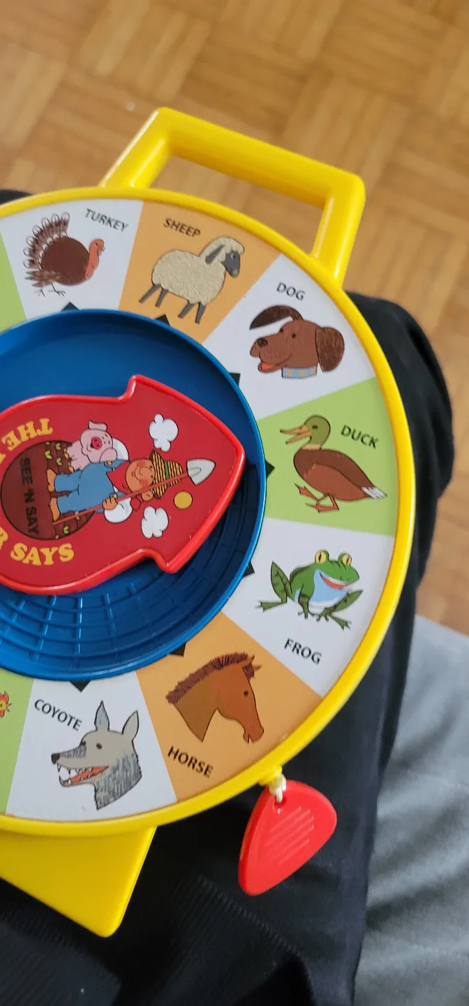 Vintage See 'n Say The Farmer Says Toy image indicator(8)