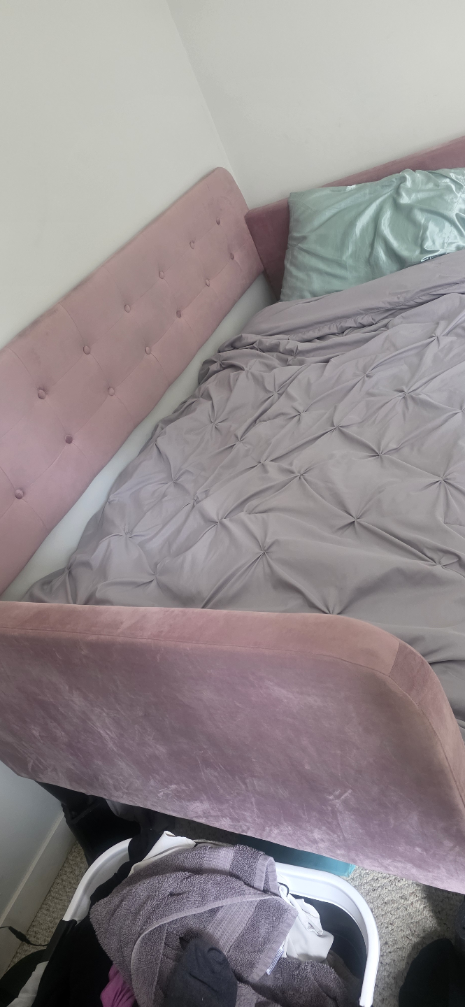 Pink Velvet Daybed - photo 2