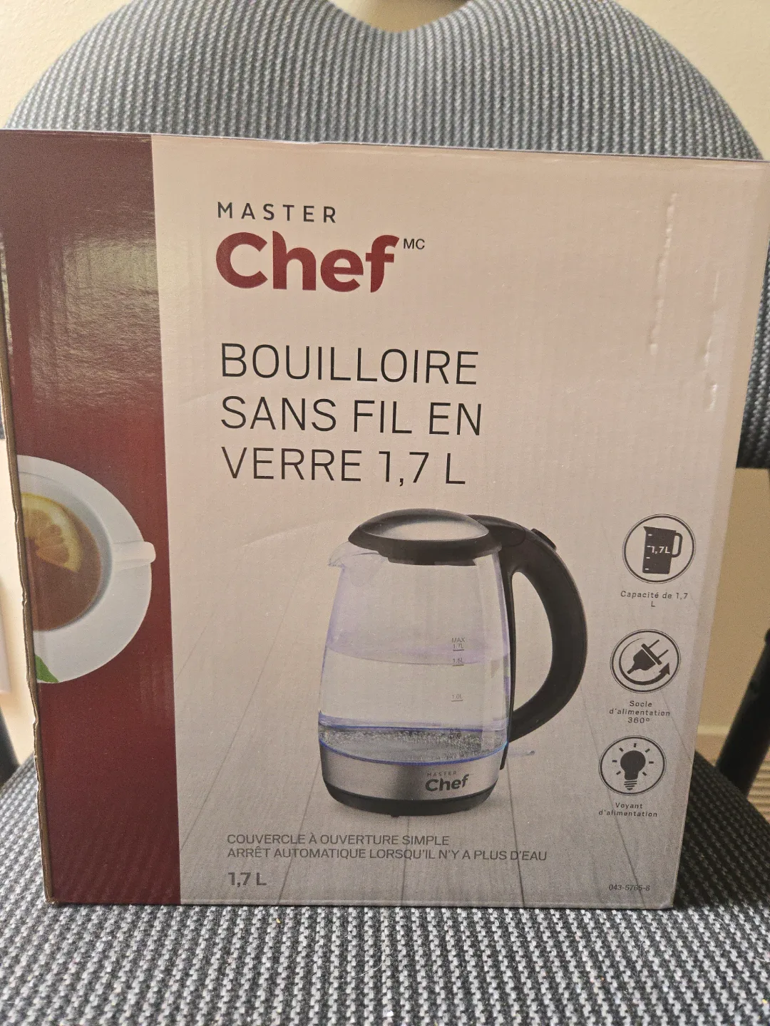 Master Chef Glass Kettle 1.7L thumbnail
