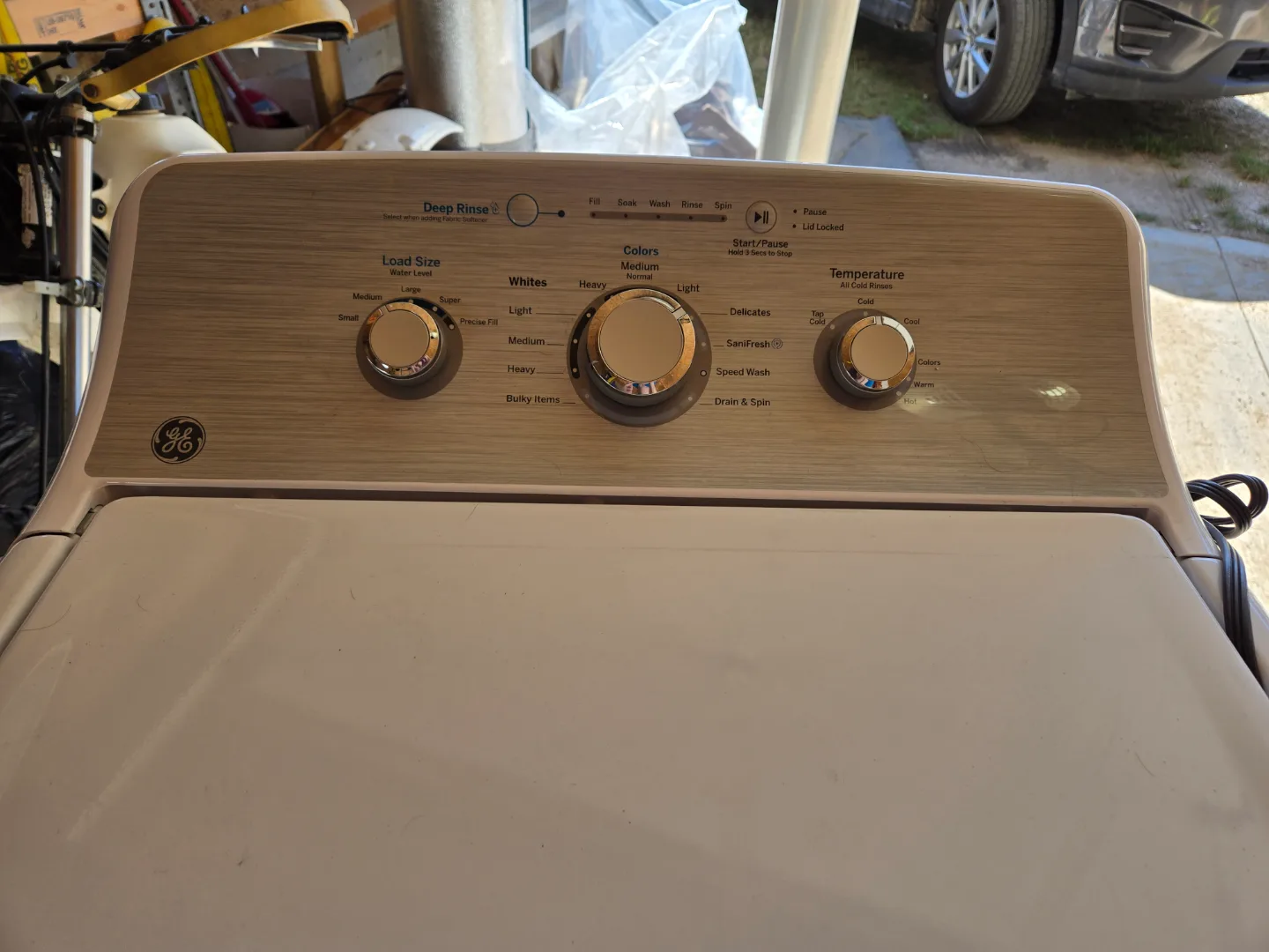 Washing machine image indicator(2)