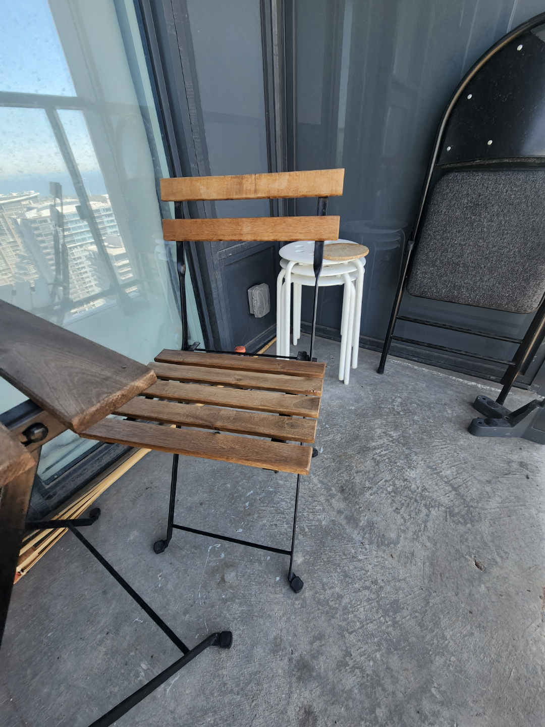 Foldable Bistro Set- IKEA TÄRNÖ Brown - photo 4