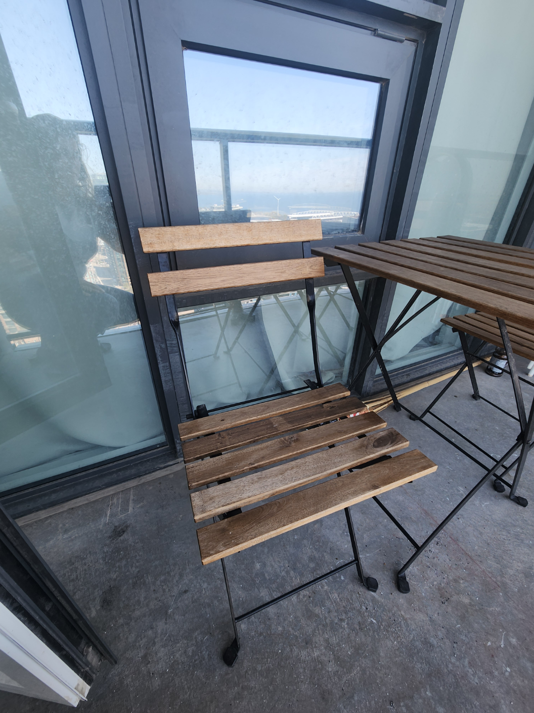 Foldable Bistro Set- IKEA TÄRNÖ Brown - photo 5