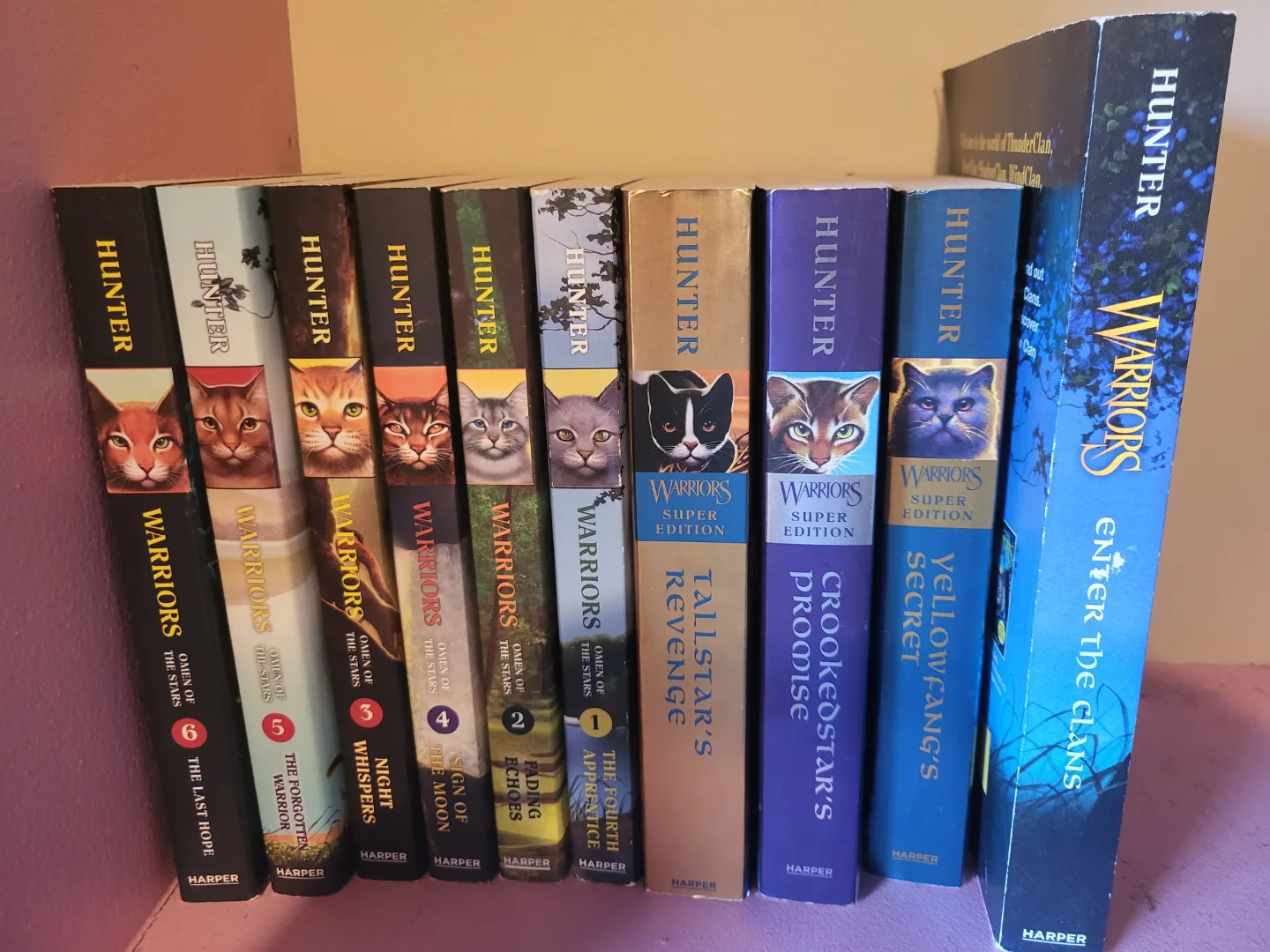 Warriors Series Books 1-6 & Super Editions thumbnail