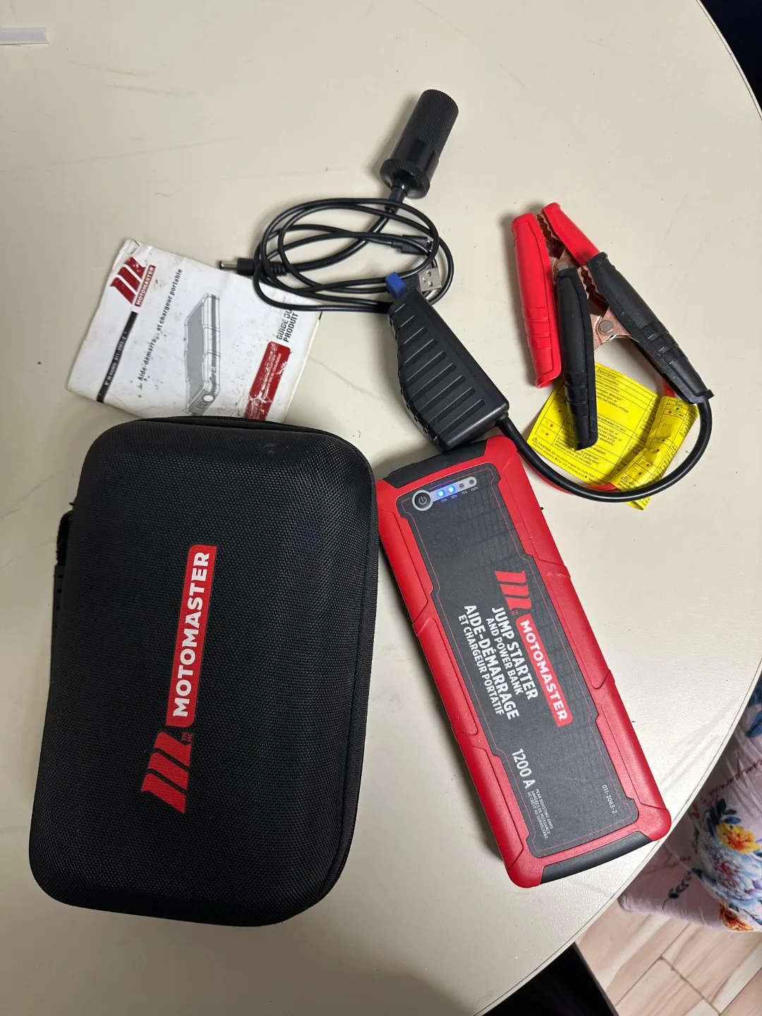 MotoMaster Booster Pack/Jump Starter & USB Power Bank thumbnail