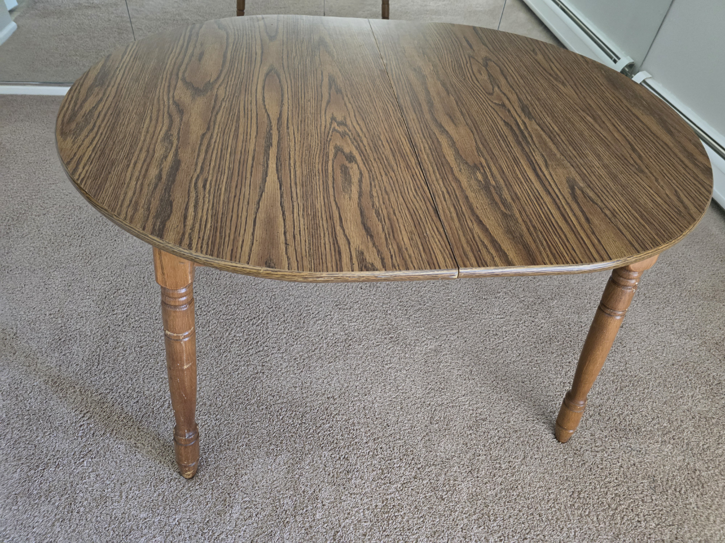 Oval Drop Leaf Table - photo 2