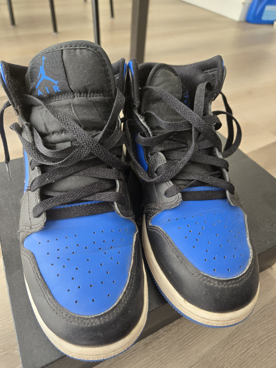 Air Jordan 1 Mid SE GS (Youth) Royal Blue/Black Size 6.5Y - photo 3