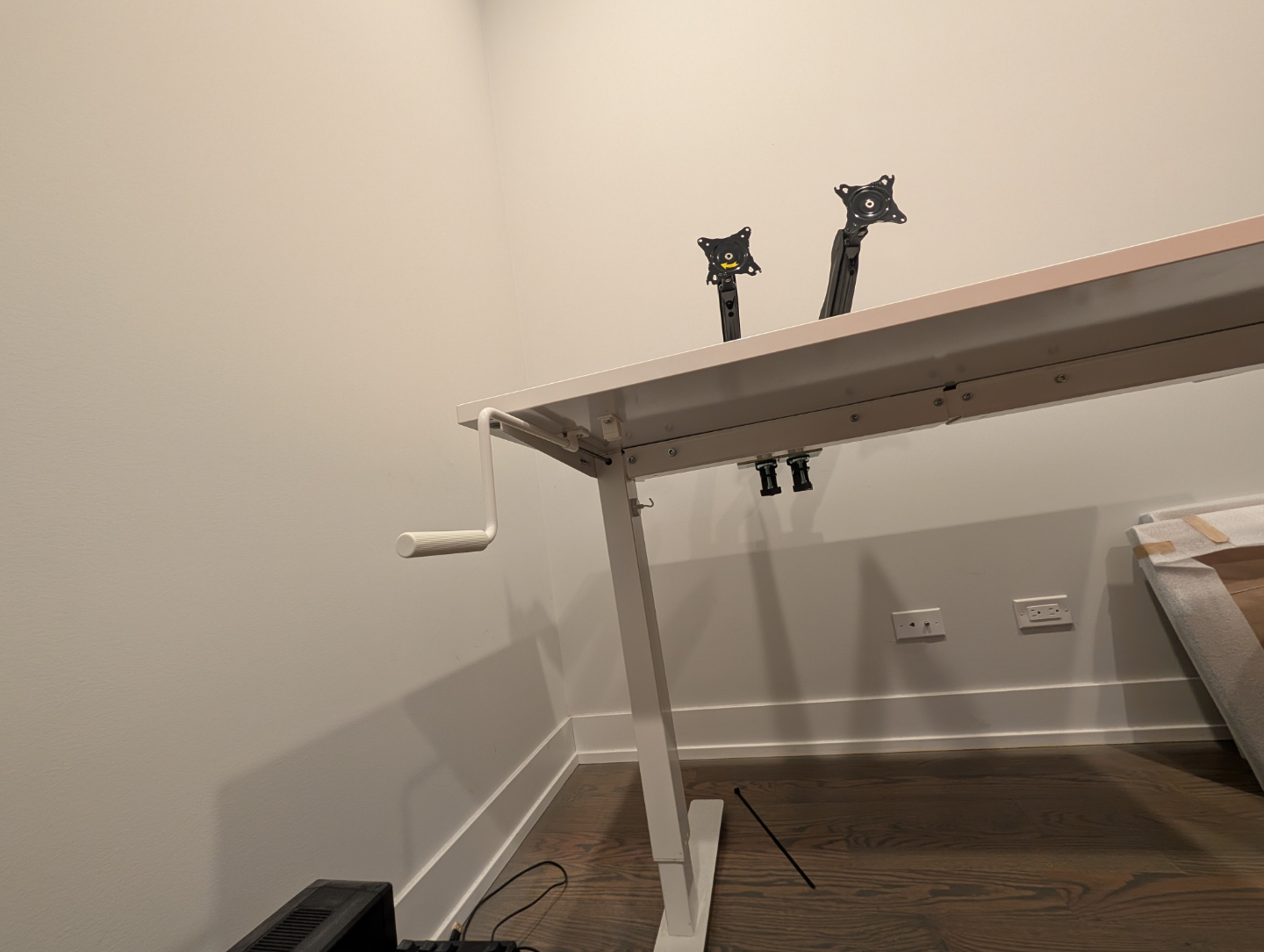 IKEA Desk & Dual Monitor Desk Mount - Black - photo 2