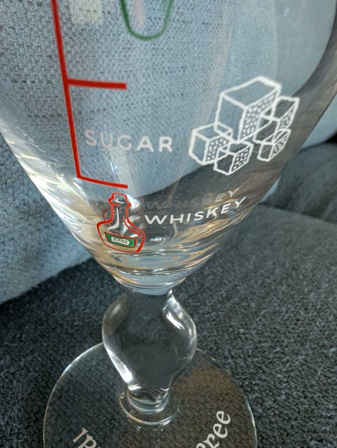 6 Vintage Irish Coffee Glass with Measurement Guide - photo 5