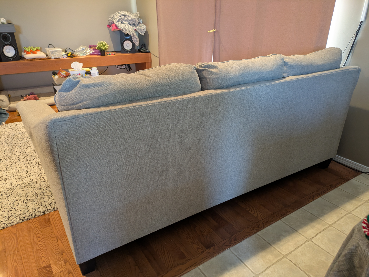 Beige Sectional Sofa - photo 3