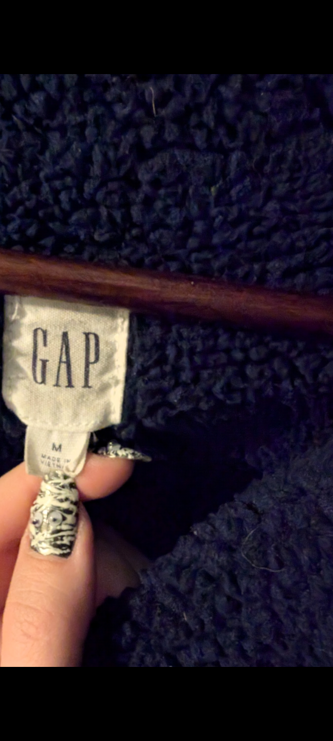 Gap Men's Sherpa-Lined Zip-Up Hoodie - photo 2