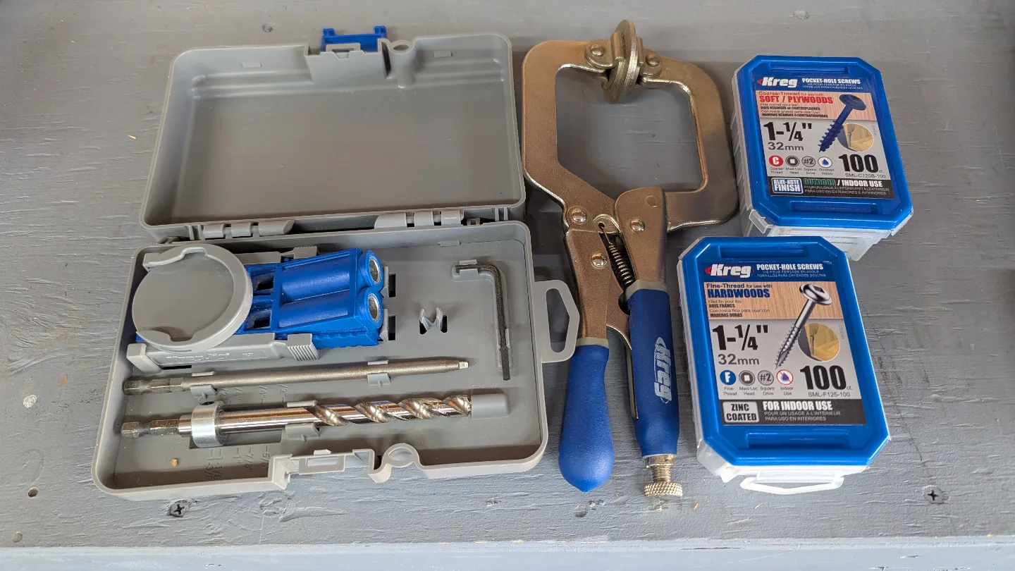 Kreg Jig Pocket Hole Kit with Screws thumbnail