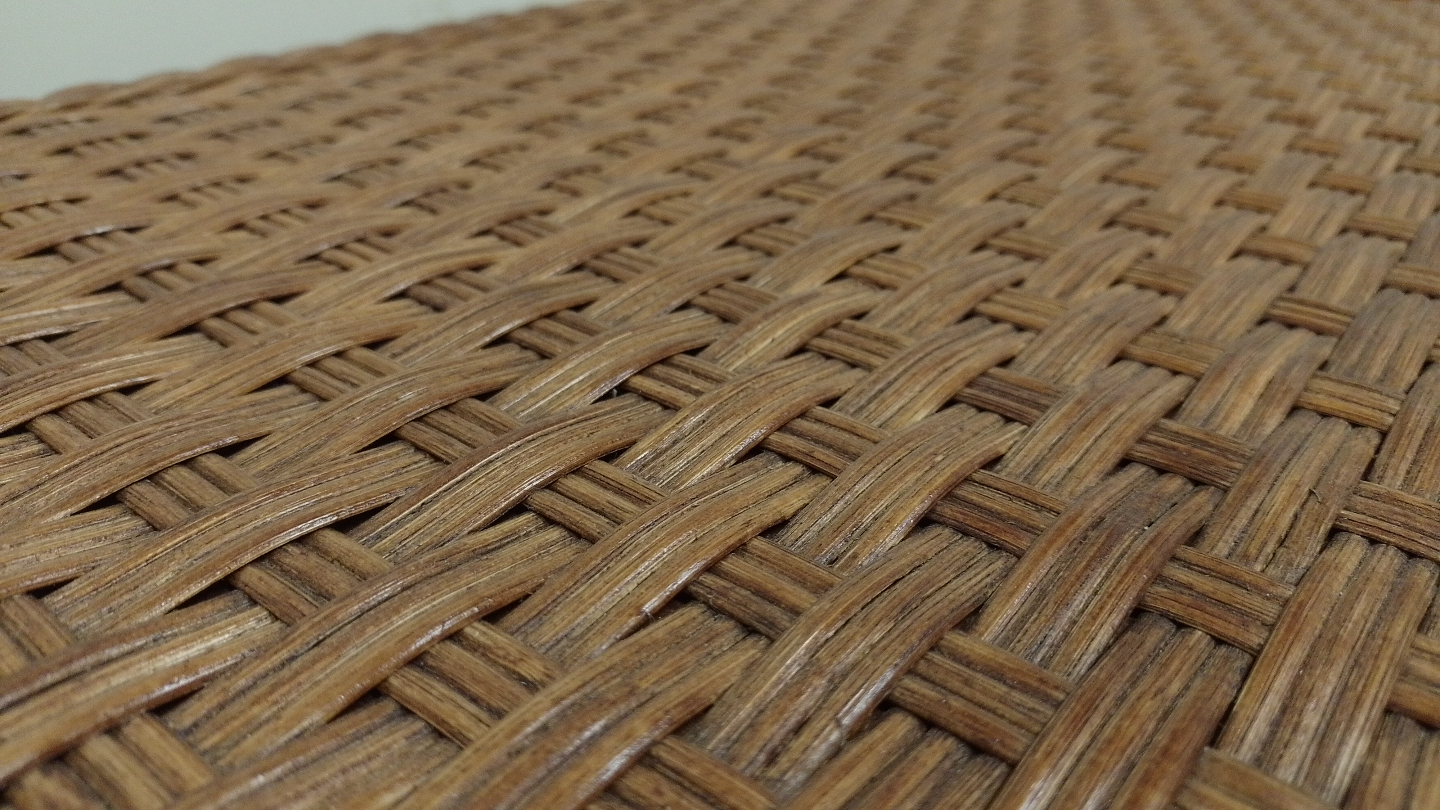 Large Vintage Wicker Rattan Chest with Lid Support - photo 5
