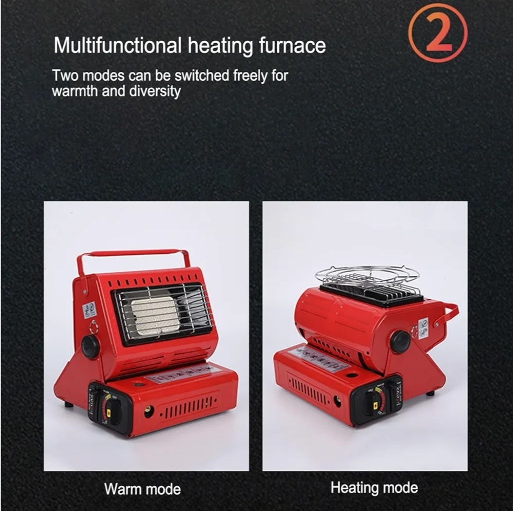 Portable Butane Gas Heater & Camping Stove - photo 4
