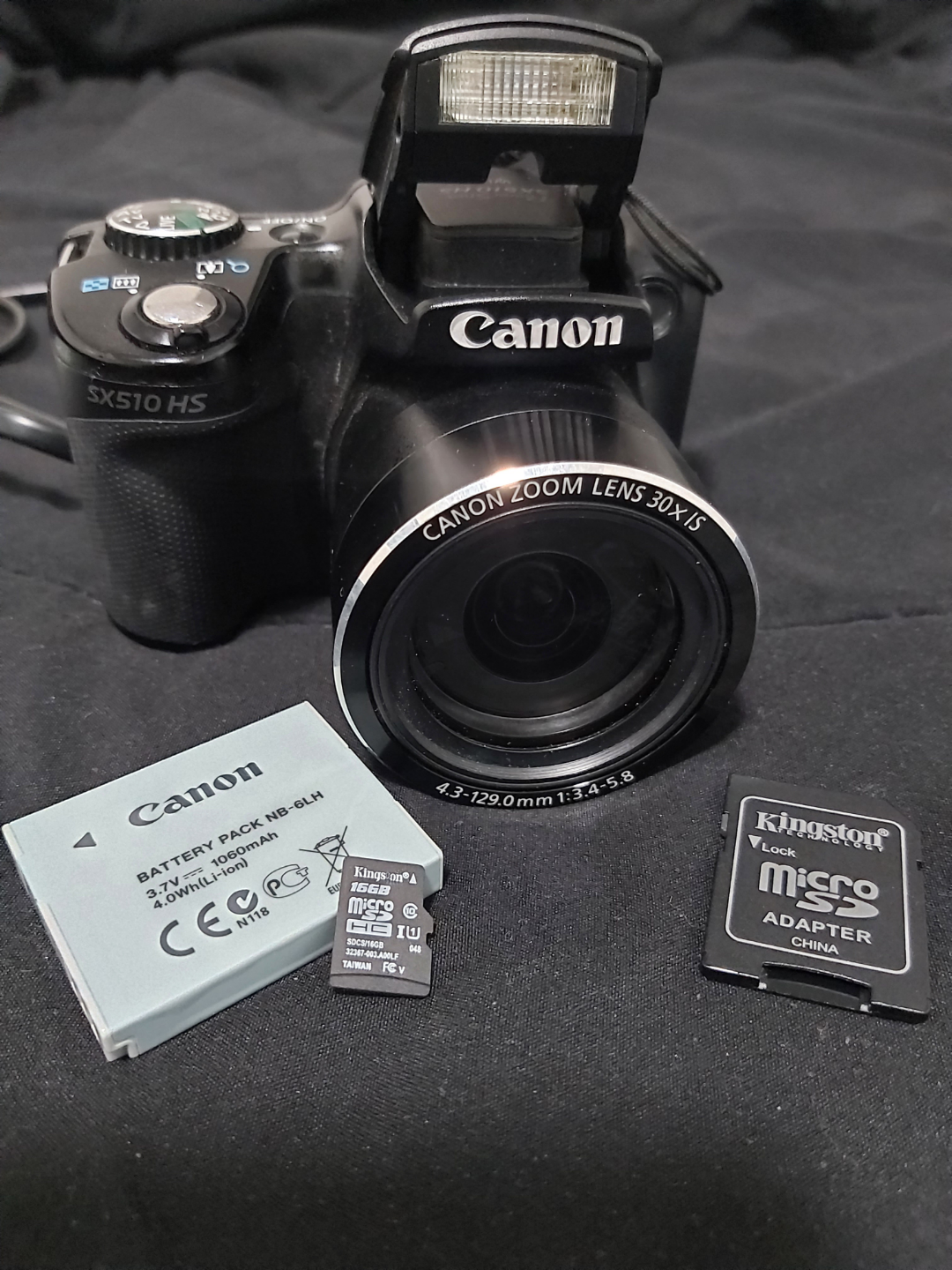 Canon PowerShot SX510 HS Digital Camera with Accessories - photo 2