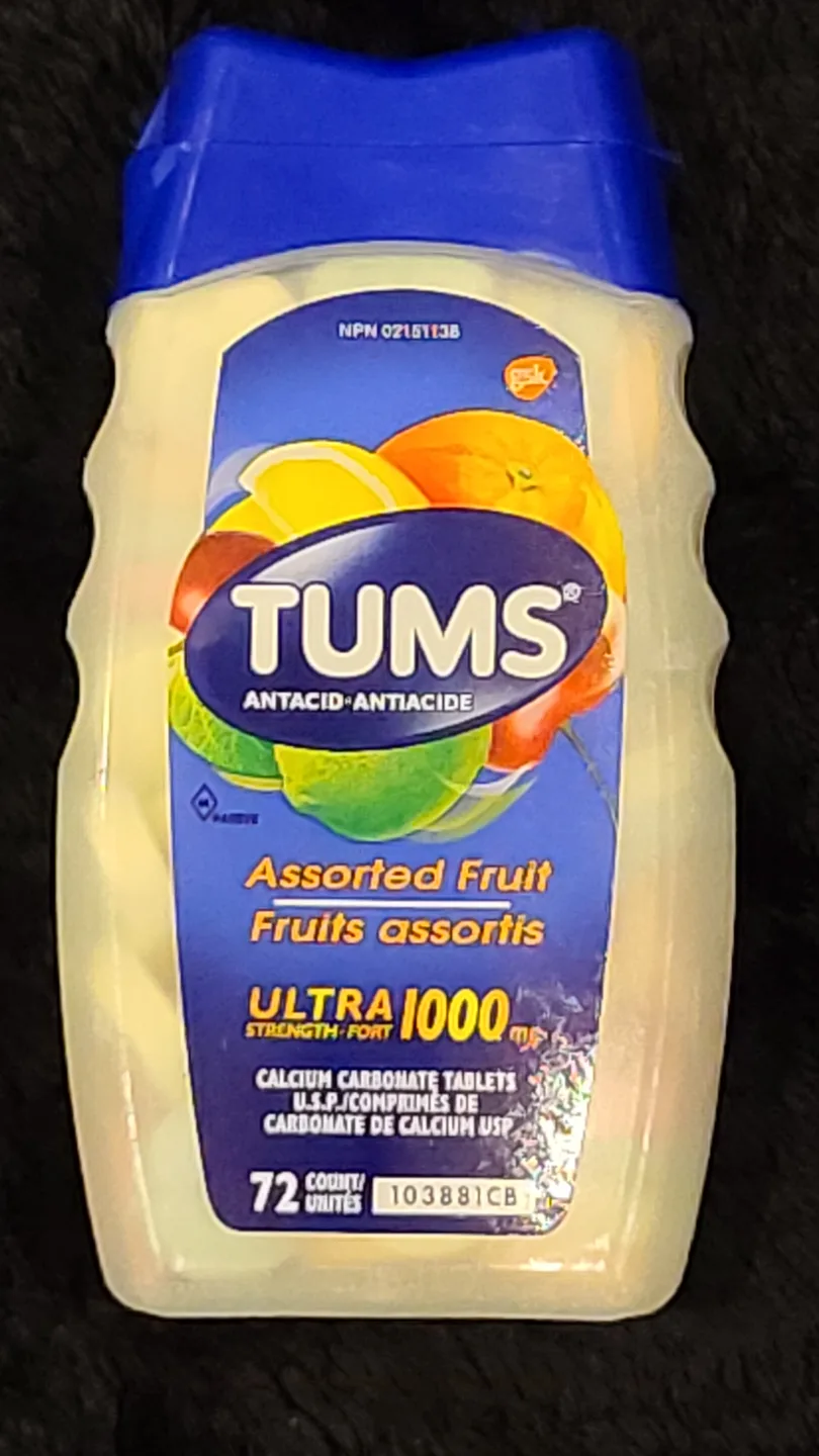 NEW & SEALED! Tums Antacid - Ultra - 1000mg - ALL 2 for $5! image indicator(2)