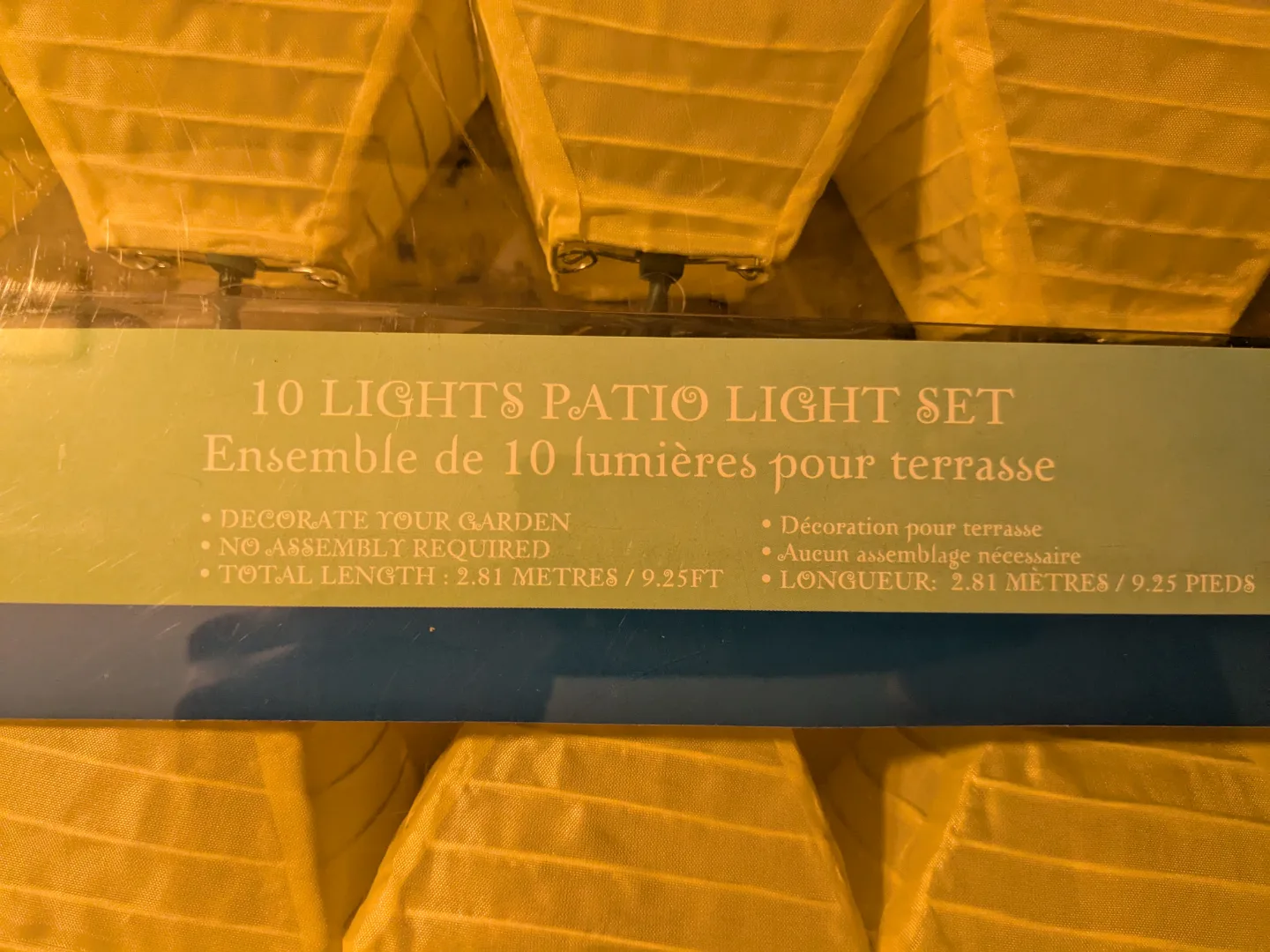 Garden Post 10 Lights Patio Light Set (X2) image indicator(2)