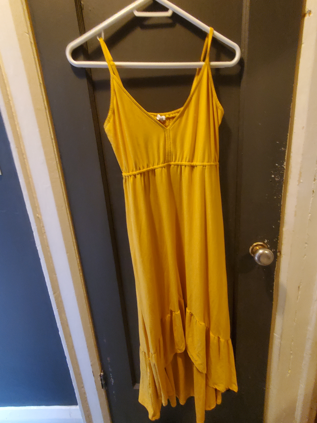 Yellow High-Low Sundress