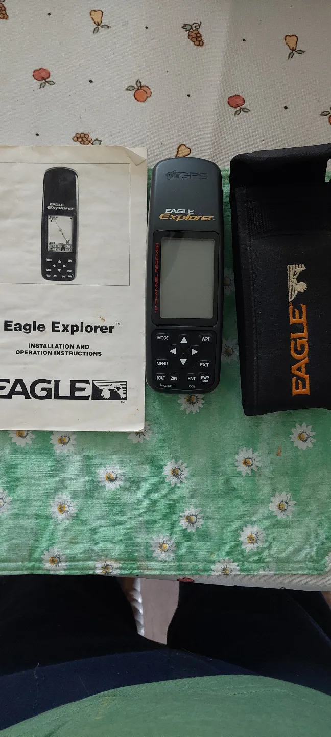 Eagle Explorer GPS with Case and Instructions thumbnail