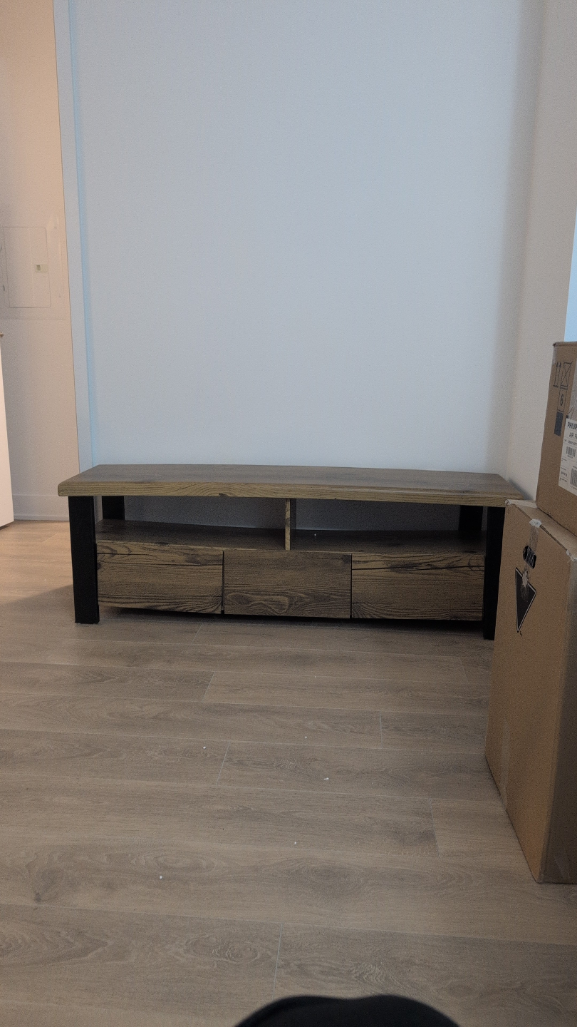 TV Stand with Three Drawers - photo 3