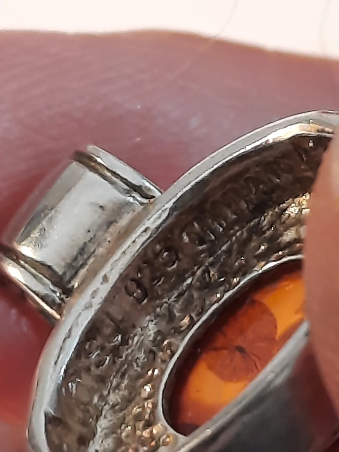 Amber Pendants on sterling silver image indicator(6)