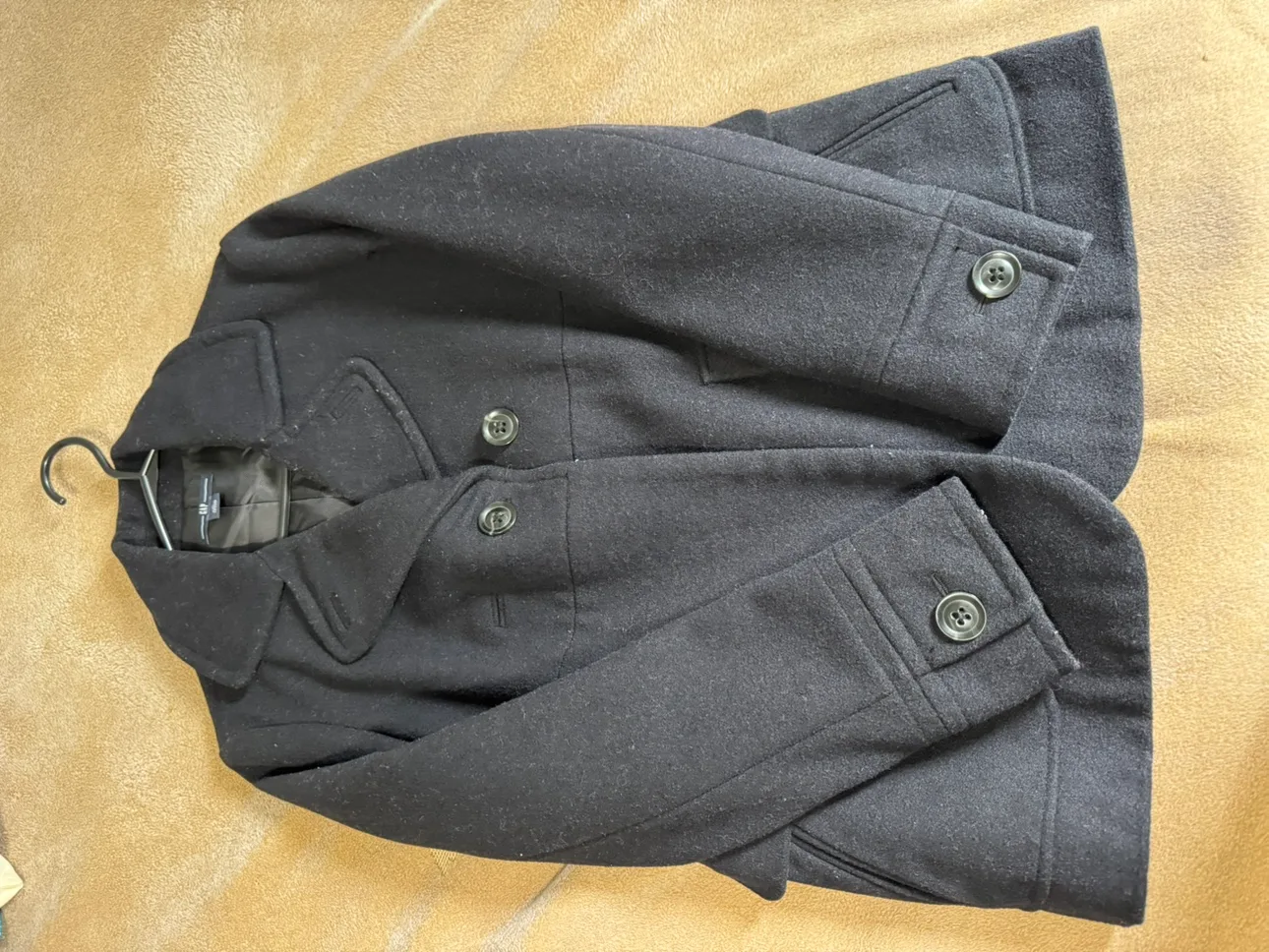 Moving: Gap Women's Black Peacoat thumbnail