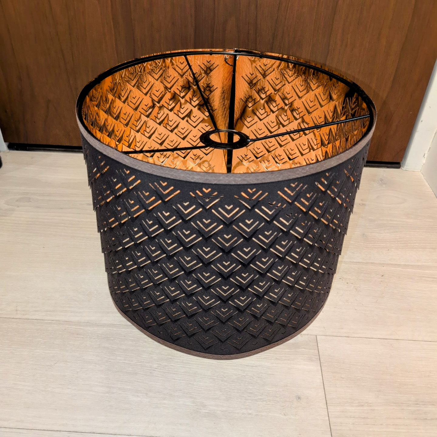 Unique Geometric Lamp Shade 🧡 - photo 2