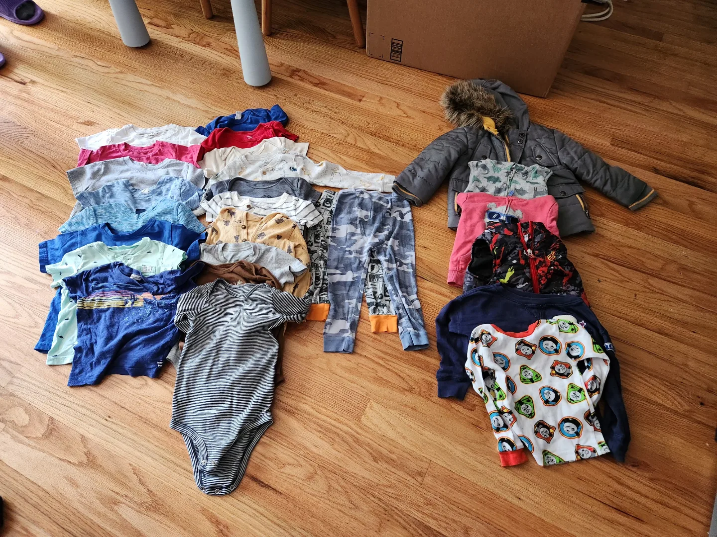 Baby Boy Clothes Bundle, size 1 - 2 years #freecycle thumbnail