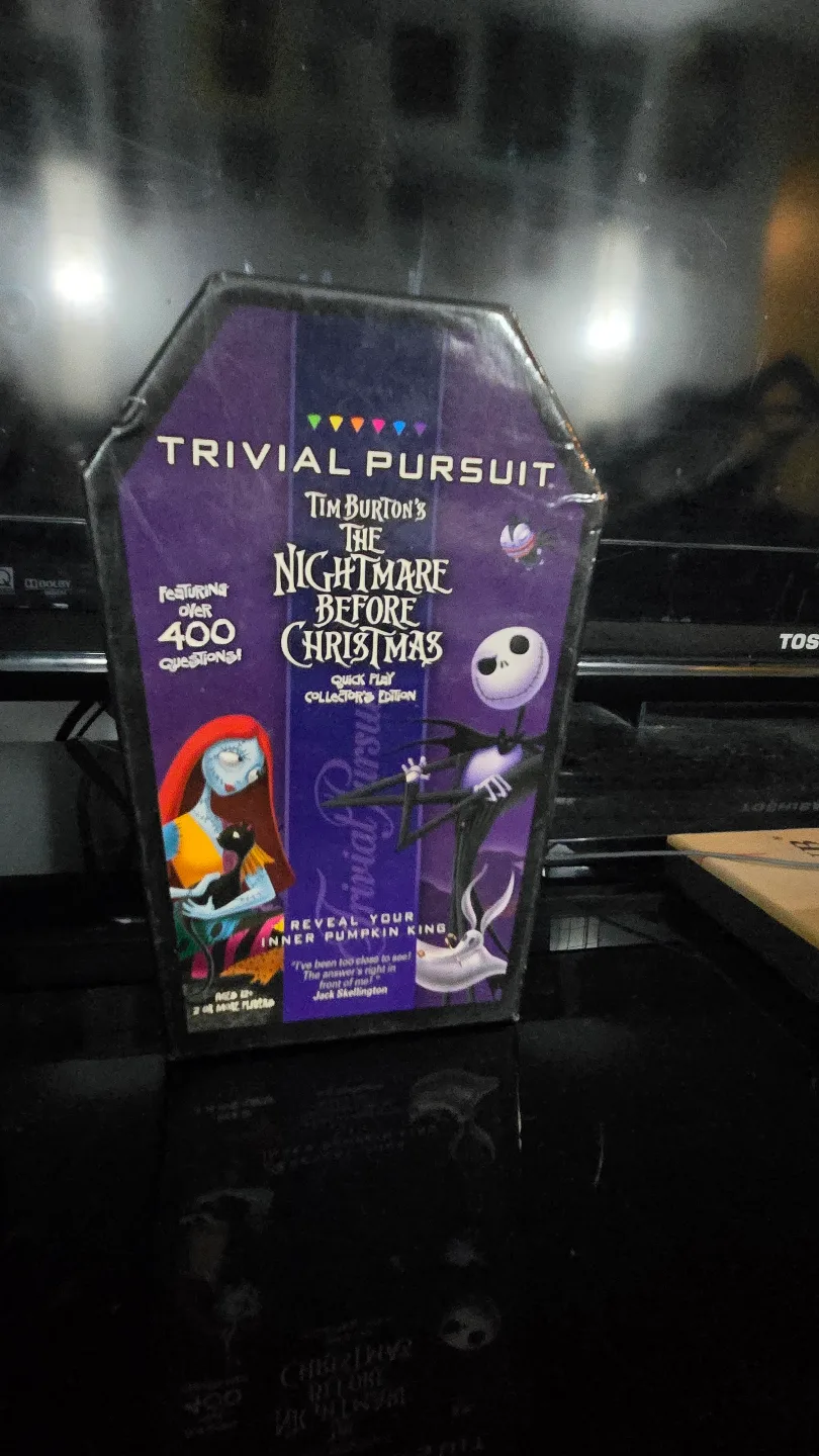 Nightmare Before Christmas Trivial Pursuit Game thumbnail